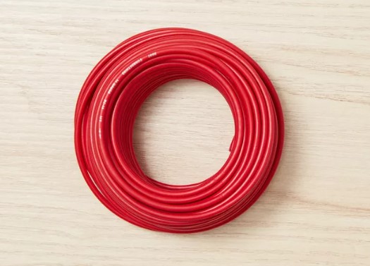 Codificación del color de los cables eléctricos. Cables rojos: Caliente