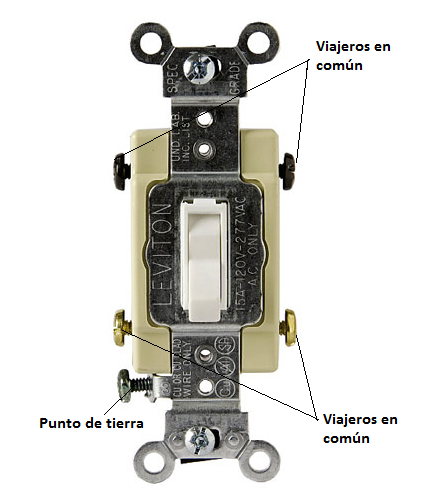 Interruptor de cuatro vías