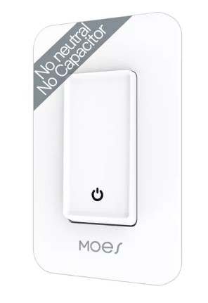 Los mejores interruptores inteligentes: Interruptor de luz WiFi inteligente Moes