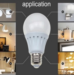 Aplicación Lámparas LED Electricistas en Poster del Río