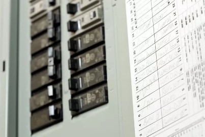 Panel de servicio principal