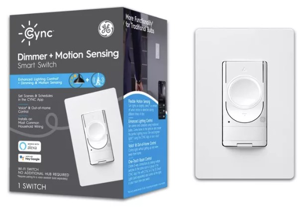 interruptor inteligente con sensor de movimiento
